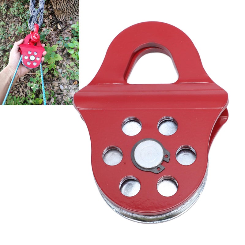Heavy Duty Alloy Steel Snatch Block Pulley With Large Sliding Area High Load Bearing - Image 2