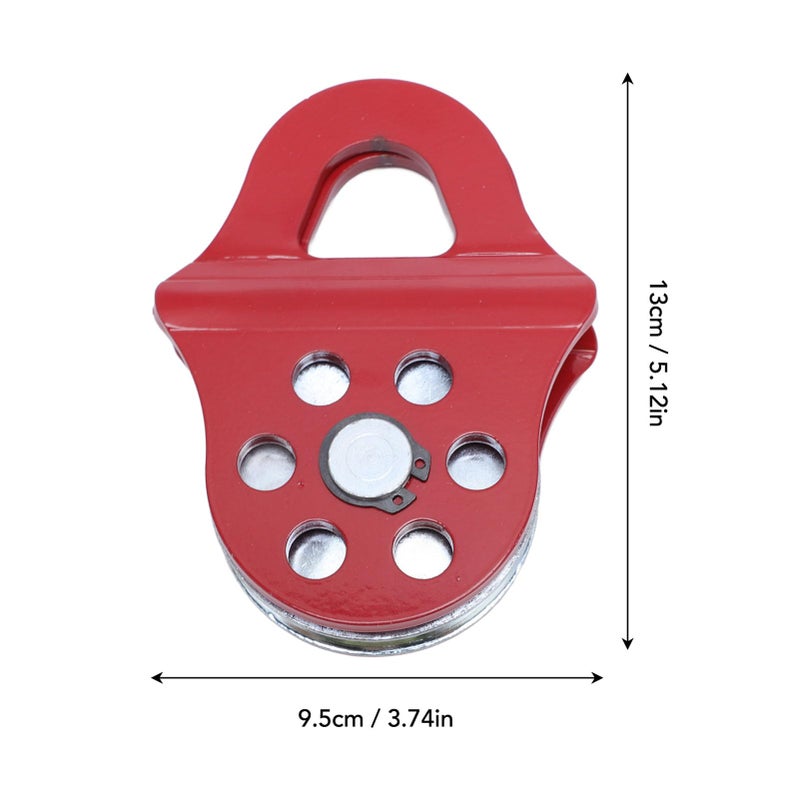 Heavy Duty Alloy Steel Snatch Block Pulley With Large Sliding Area High Load Bearing - Image 5