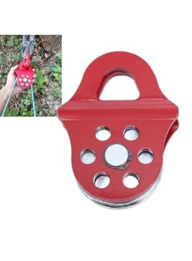 Heavy Duty Alloy Steel Snatch Block Pulley With Large Sliding Area High Load Bearing - Image 1