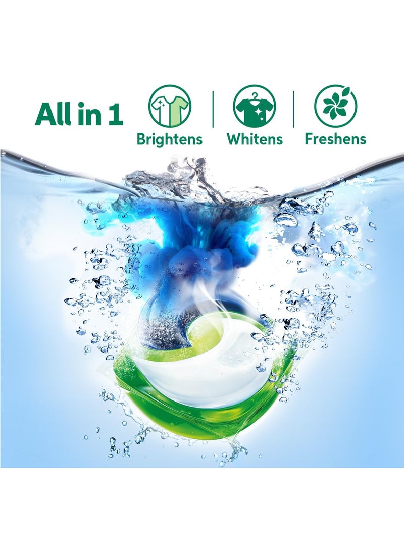 اريال عرض خاص: عبوة مزدوجة من كبسولات الغسيل آريال 3 في 1 برائحة داوني "فلورال بريز" - 30 كبسولة - Image 3