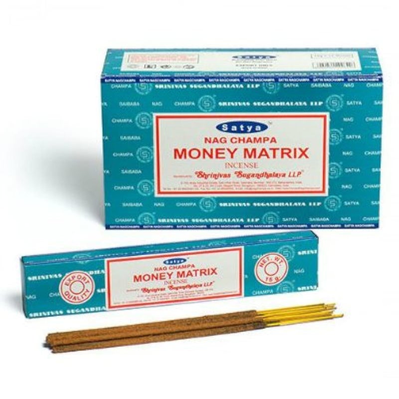 Satya Satya Incense Sticks Black Money Matrix 