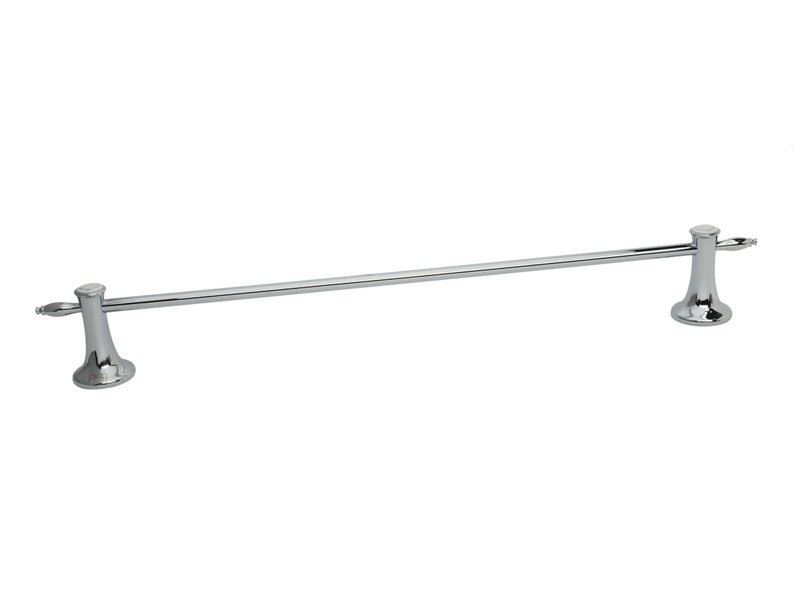 Bold Victoria Towel Ring Bar 60 cm – Elegant Bathroom Holder, Crafted from Brass with Chrome Plated Silver Finish, Durable and Rust-Resistant Towel Holder - Image 2