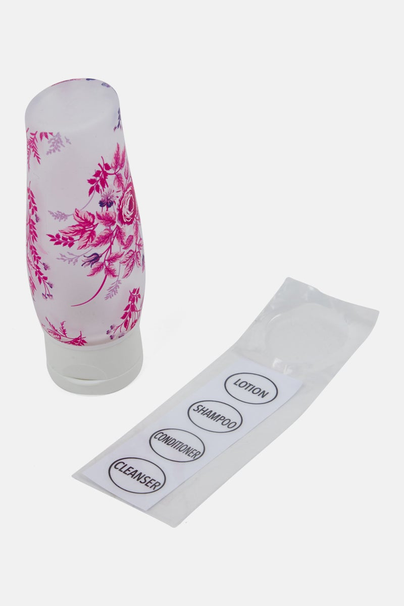 Miamica Refillable Travel Silicone Bottles 89 ml, Purple - Image 3