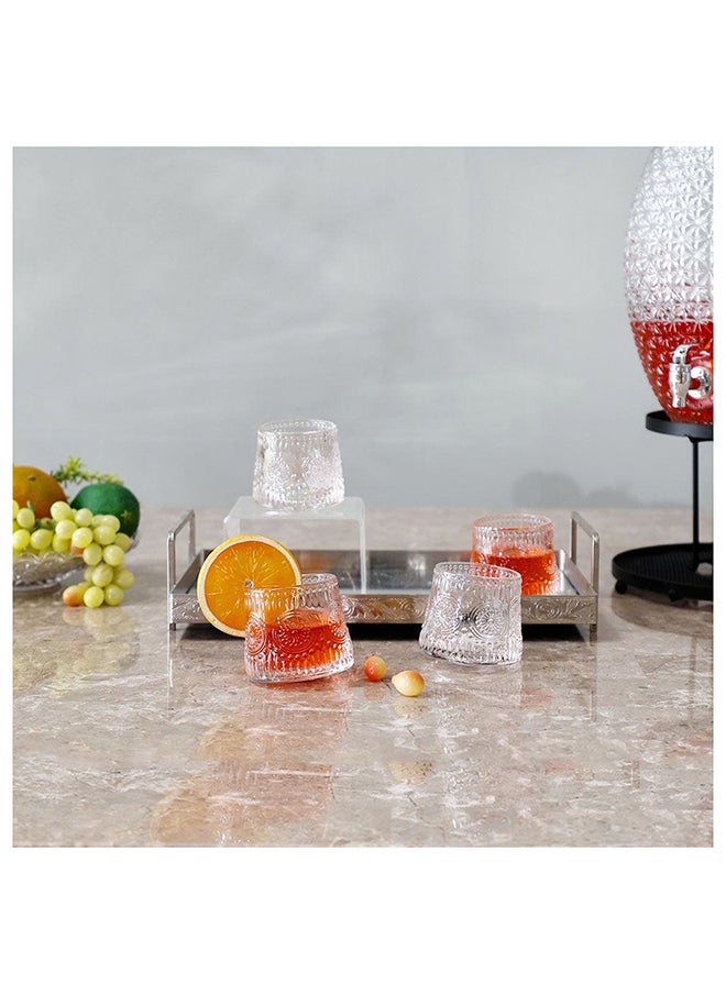 DANUBE HOME Mysteva 4 Piece Sunflower Glass Set 160Ml L 34 x W 8 x H 8 Cm  - Image 2
