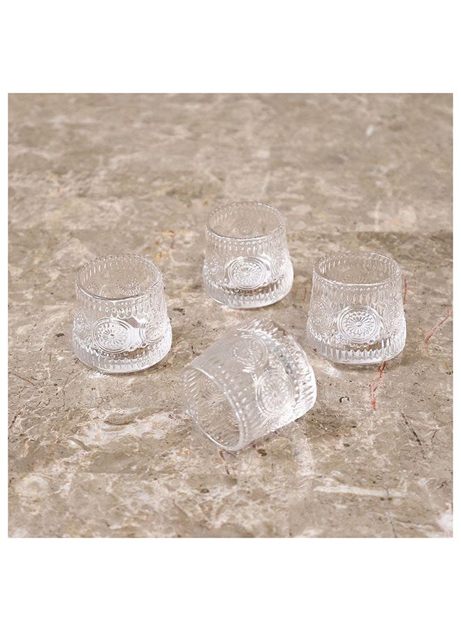 DANUBE HOME Mysteva 4 Piece Sunflower Glass Set 160Ml L 34 x W 8 x H 8 Cm  - Image 3