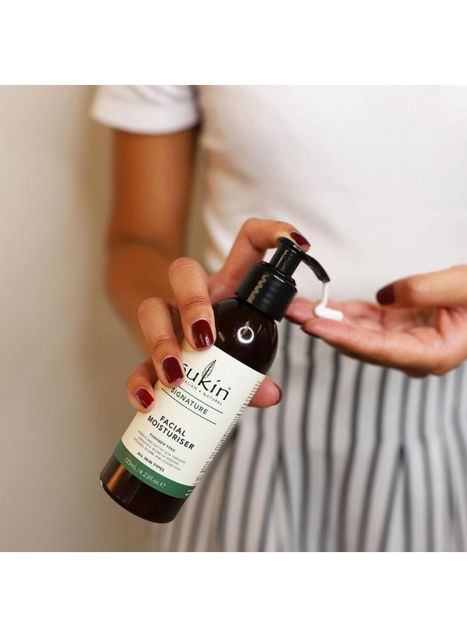 Sukin Facial Moisturiser Pump, 4.23 Fluid Ounce - Image 2