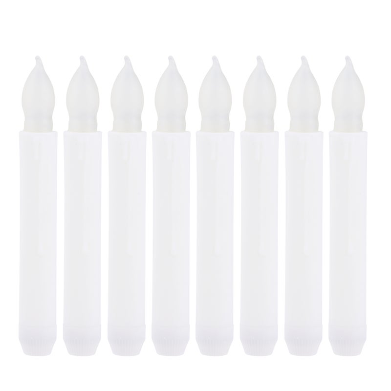 16 pcs Simulation Candle Lamp Candle Lamp Pole Candle Light for Halloween Dancing Evening Without Battery Size 2 - Image 2