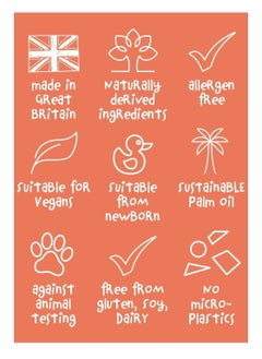 mini-u Golden Grapefruit Hand Wash for Kids & Children - Made from Naturally Derived Ingredients - Made in UK  - Image 3