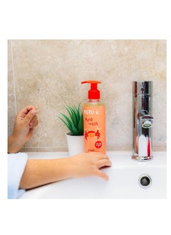 mini-u Golden Grapefruit Hand Wash for Kids & Children - Made from Naturally Derived Ingredients - Made in UK  - Image 4