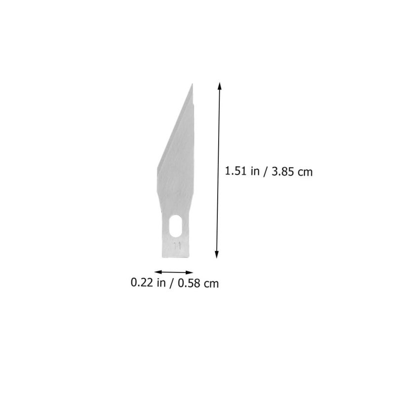 Precision Craft Blades Box Replacement Sharp Durable Cutting Tools for Paper DIY Art Projects - Image 3
