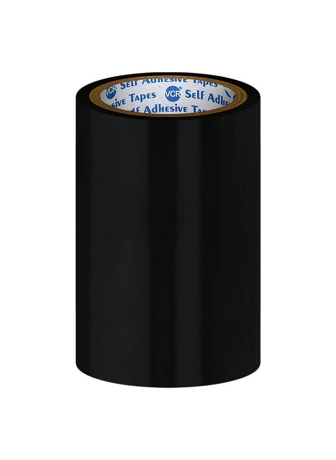 VCR VCR Flex Adhesive Tape Black Waterproof - 1.52 Meters Length - 192mm / 08" Width - 1 Roll Per Pack - Seal Repair Tape - Strong Adhesive - Stops Leakage Kitchen Sink  - Image 1