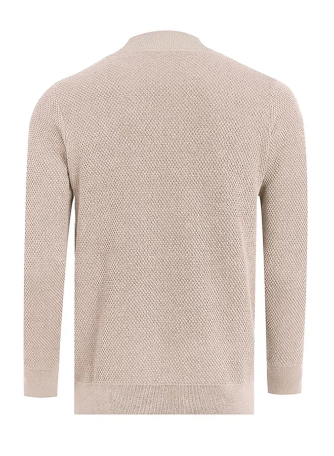 Men's Basic Half Turtleneck Sweater