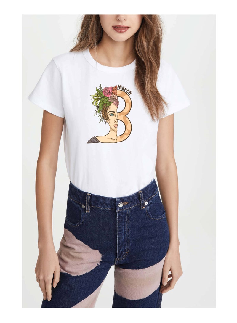 PRINTSHOP4ME International Womens Day T-shirt Showing Women Empowerment Design 4  - Image 2