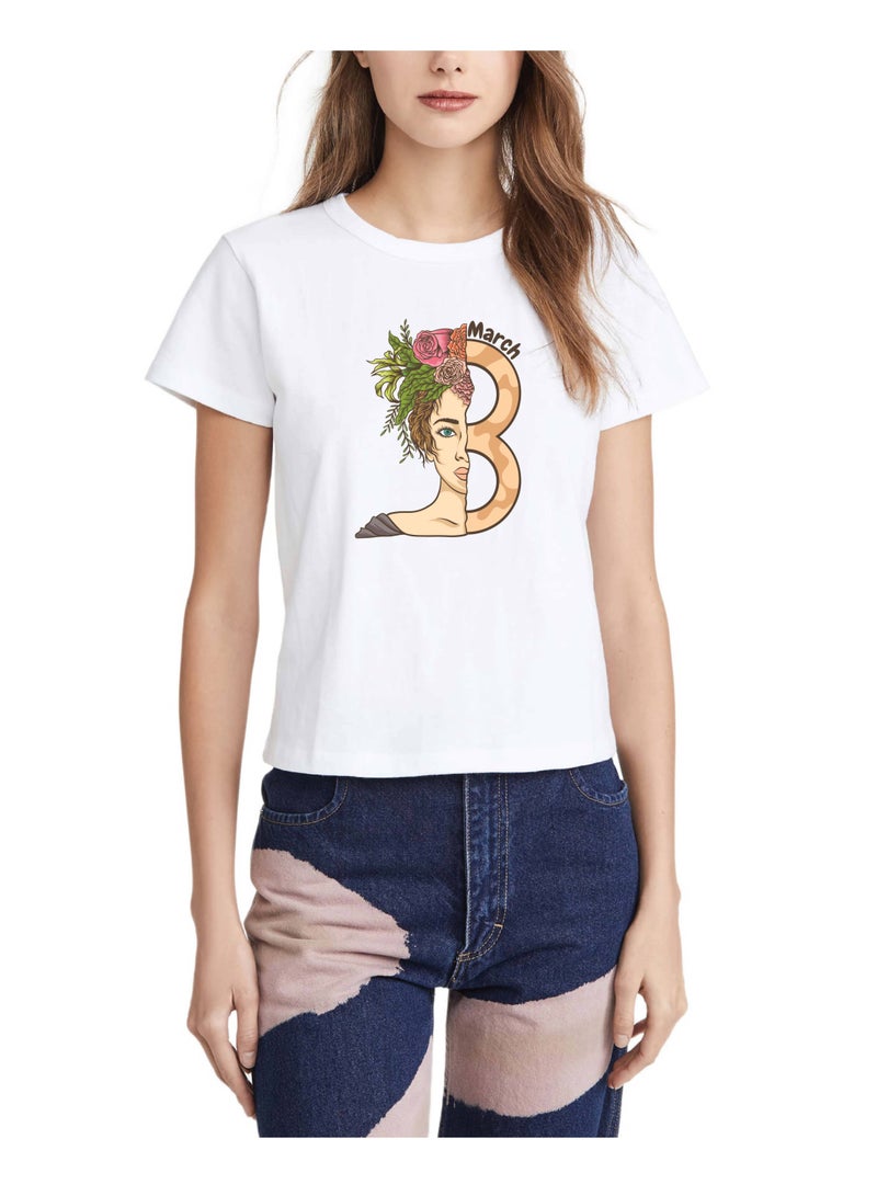PRINTSHOP4ME International Womens Day T-shirt Showing Women Empowerment Design 4  - Image 1