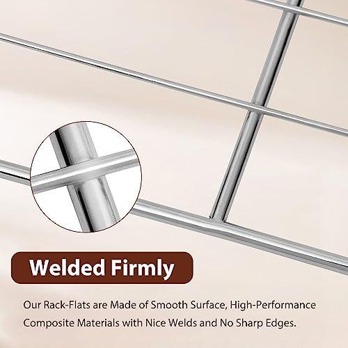 Cooouds 𝑼𝒑𝒈𝒓𝒂𝒅𝒆𝒅 304 Stainless Steel DG75-01001C DG75-01001D Oven Rack Repalcement for Samsung Oven Accessories. DG75-01001C Oven Rack for Samsung NE63A6511SS NX60A6511SS NE59T4311SS.(2 Pack) - Image 5