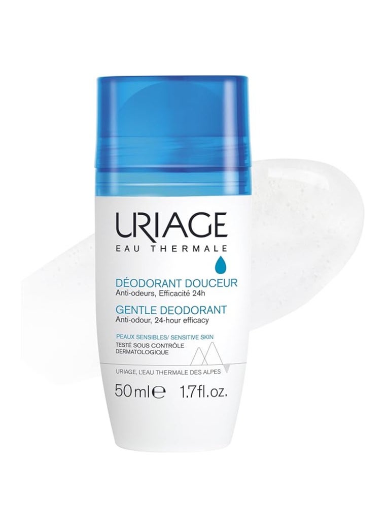 Uriage Uriage Roll-On Deodorant for Sensitive Skin for Unisex, 50 ml 