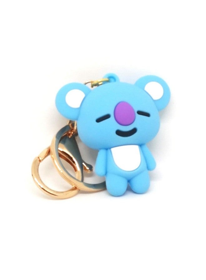Trunkin Multicolour Cute Koya BT21 Kpop Character Doll Fancy Keychain - Image 4