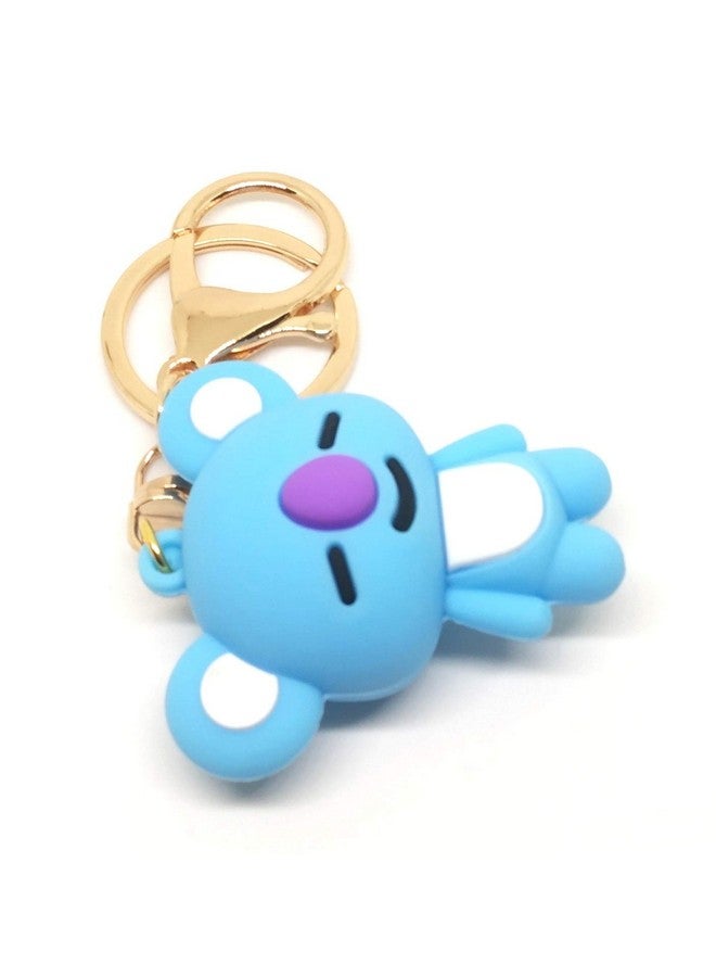 Trunkin Multicolour Cute Koya BT21 Kpop Character Doll Fancy Keychain - Image 2