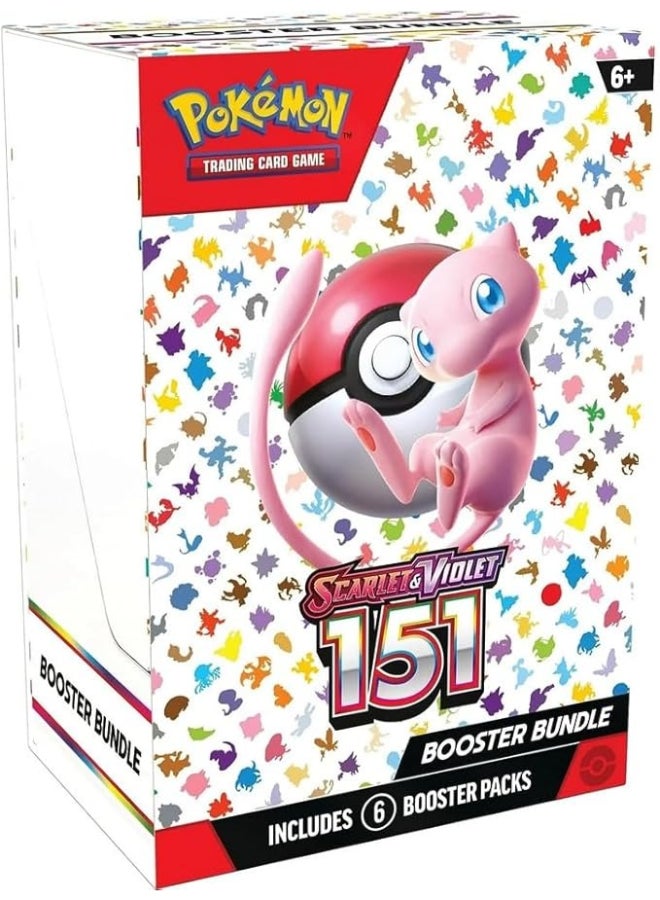 Pokemon Pokémon TCG Scarlet & Violet—151 Booster Bundle, 6 Booster Packs, 60 Trading Cards, Collectible Card Game Expansion - Image 1