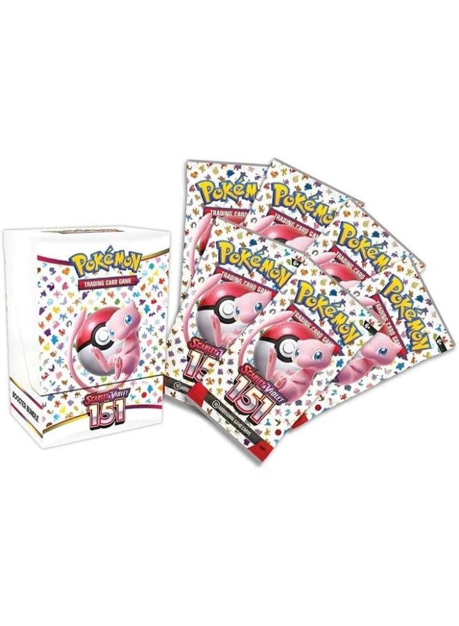 Pokemon Pokémon TCG Scarlet & Violet—151 Booster Bundle, 6 Booster Packs, 60 Trading Cards, Collectible Card Game Expansion - Image 3