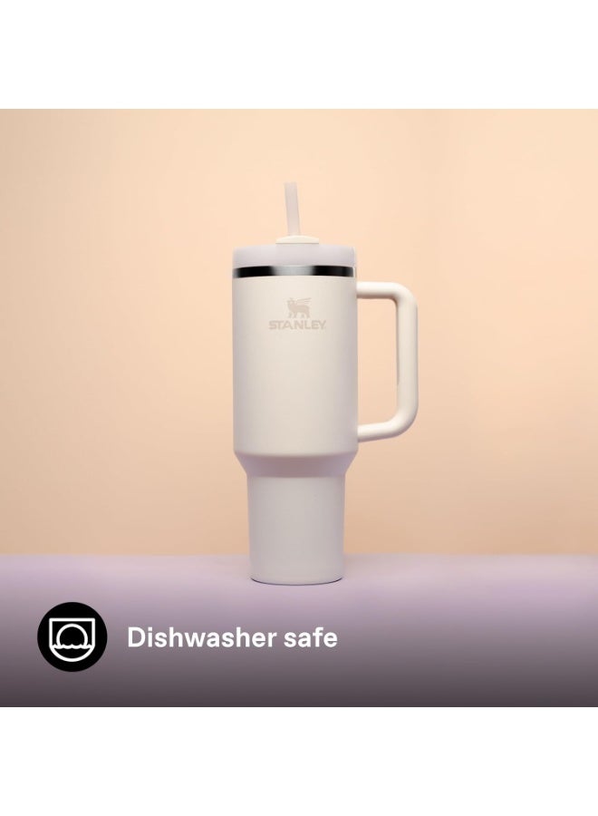 Stanley Quencher H2.0 Flowstate Tumbler with Straw, 40 oz, Rose Quartz - Image 5