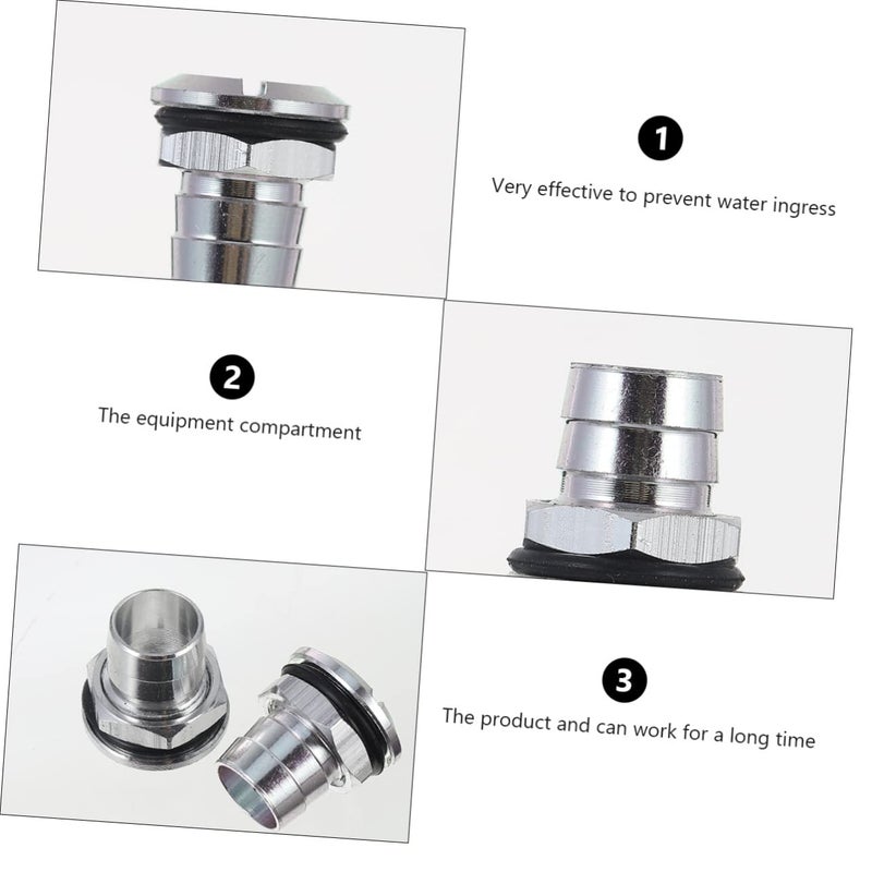 2 Pack Boat Push Rod Rubber Seals With Aluminum Ingress Prevention For Electric Models - Image 3