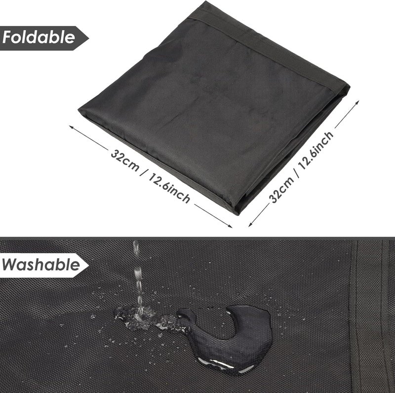 3 Pack 180L Extra Large Under Bed Storage Bags, Thickened Sturdy Oxford Moving Organizer Bags, Waterproof Heavy Duty Foldable Portable Bag for Duvet, Blankets, Clothes, Bedding, Travel - Image 4