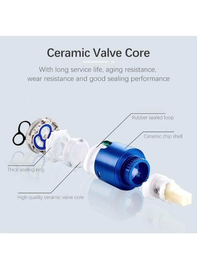 Bathroom Vessel Sink Faucet Silver 25.5 x 8 20.5centimeter - Image 4