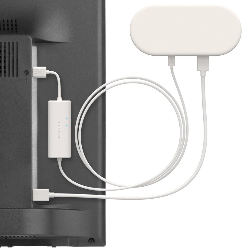 ميشون كابل كابل طاقة USB من Mission لتلفزيون Google (تشغيل تلفزيون Google مباشرة من منفذ USB الخاص بك) - Image 1