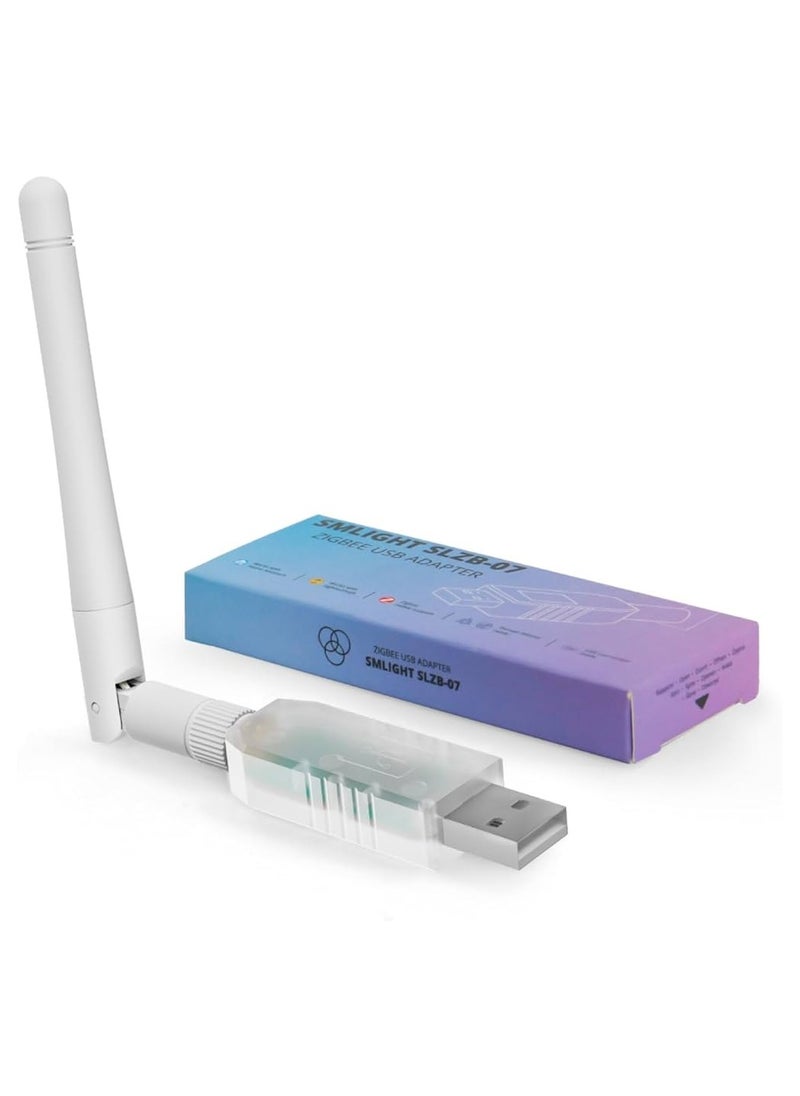 اس ام لايت زيجبي 3.0 منسق الموضوع/محول USB صغير يعمل مع زيجبي 2MQTT  - Image 1