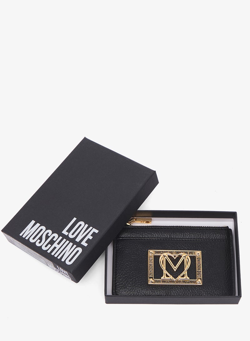 لوف موسكينو محافظ بسحاب وشعار - Image 5