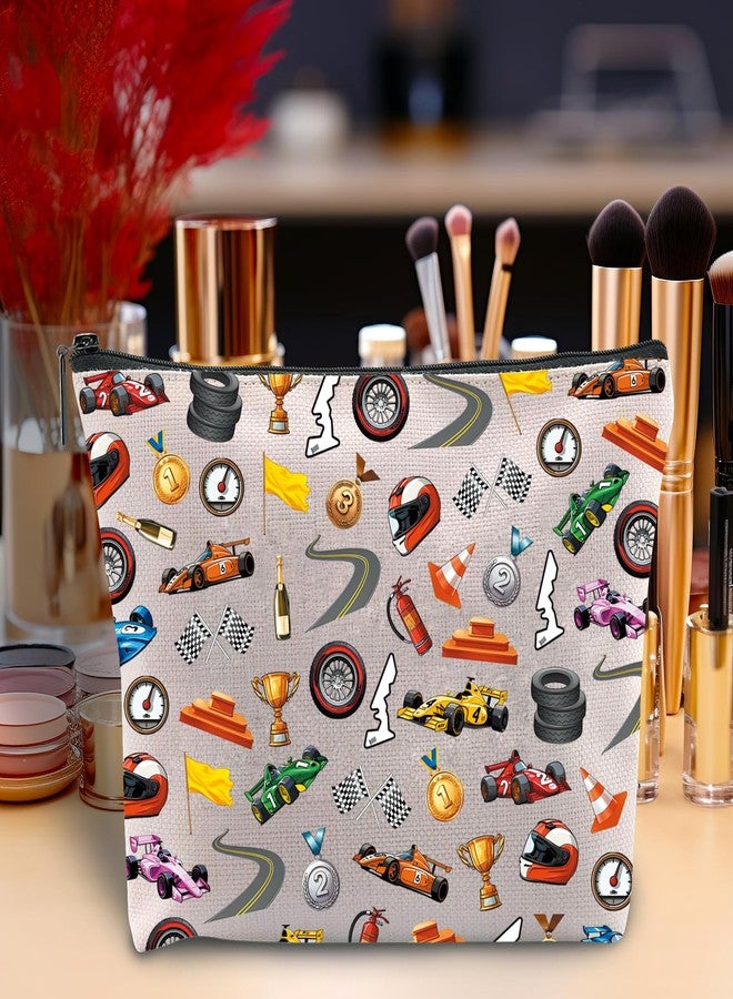 Zuo Bao Racing Cosmetic Bag Funny Drag Racing Lover Car Race gift Racing Driver Gift Racing Club Gift (Car Race) - Image 3