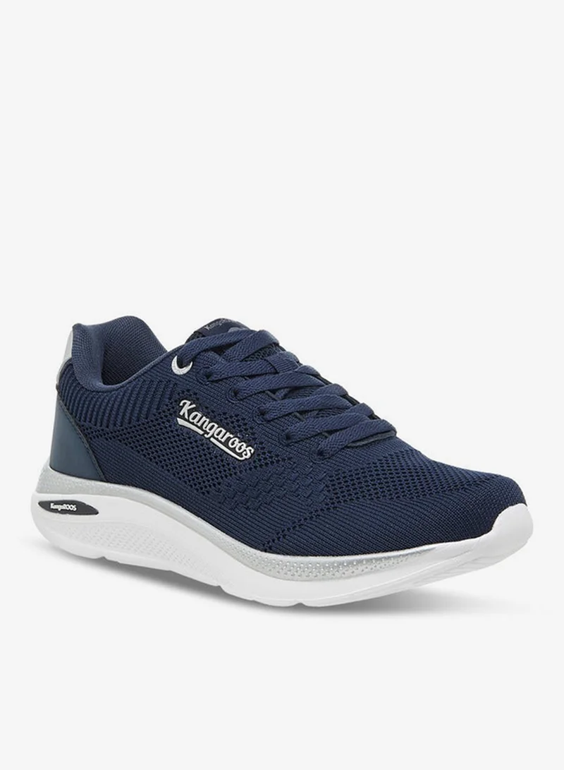 kangaROOS Women's Textured Lace-Up Closure Sports Shoes
