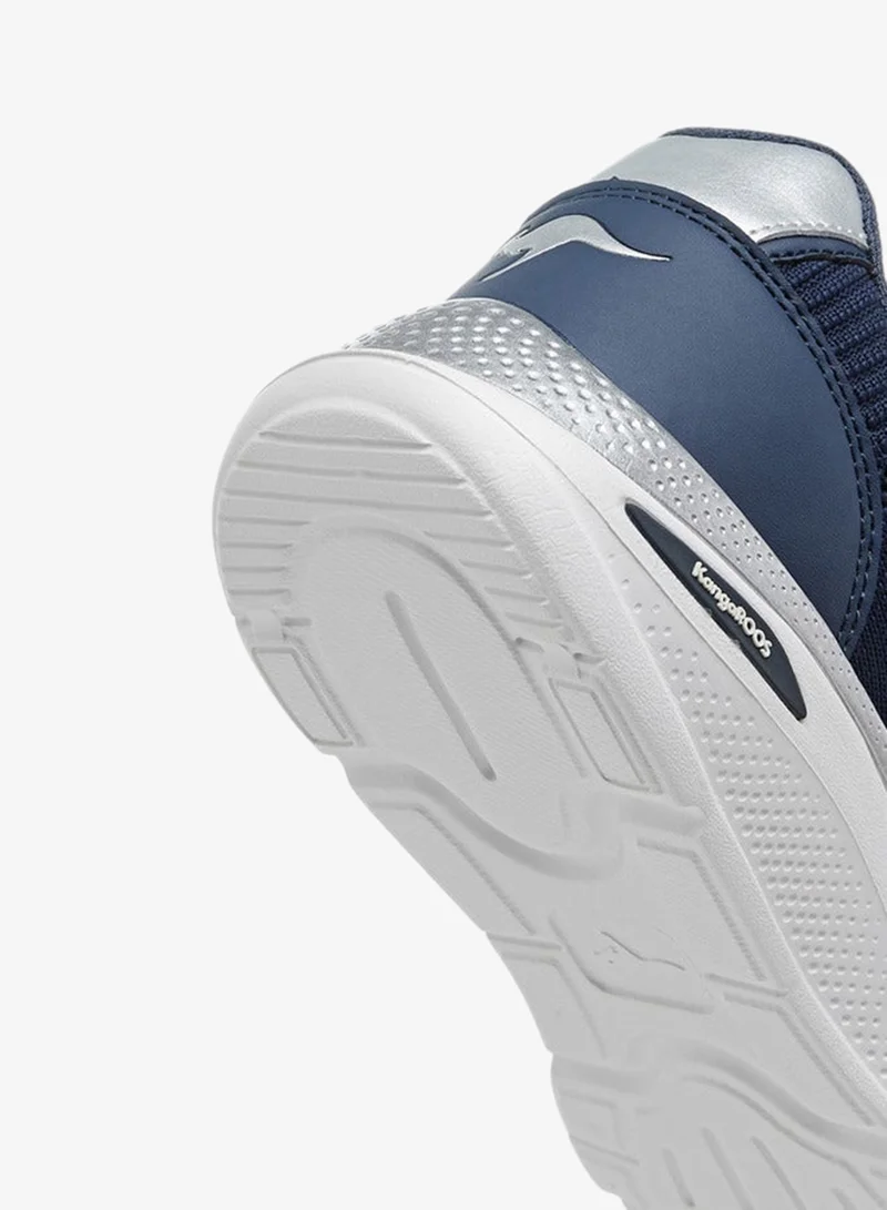 kangaROOS NAVY Women's Textured Lace-Up Closure Sports Shoes for Women | Best Price UAE