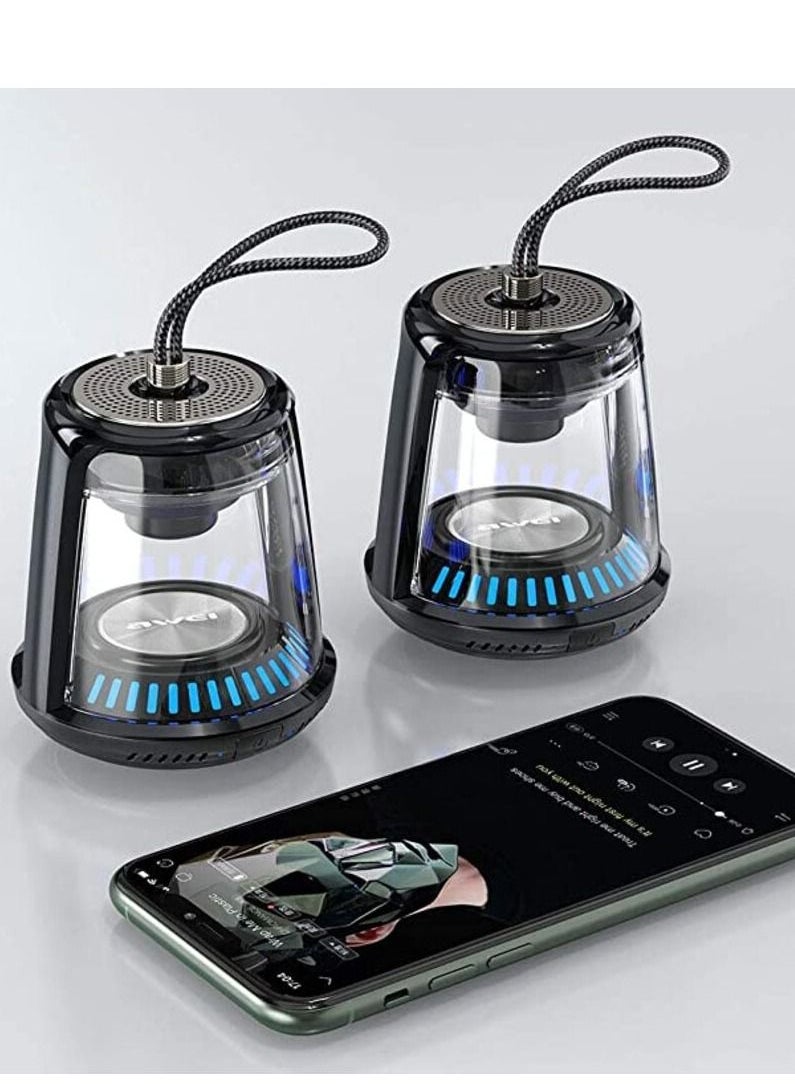 Awei AWEI Mini Portable Outdoors Wireless Speaker with Tws dual machine interconnection, IPX6 waterproof  - Image 3