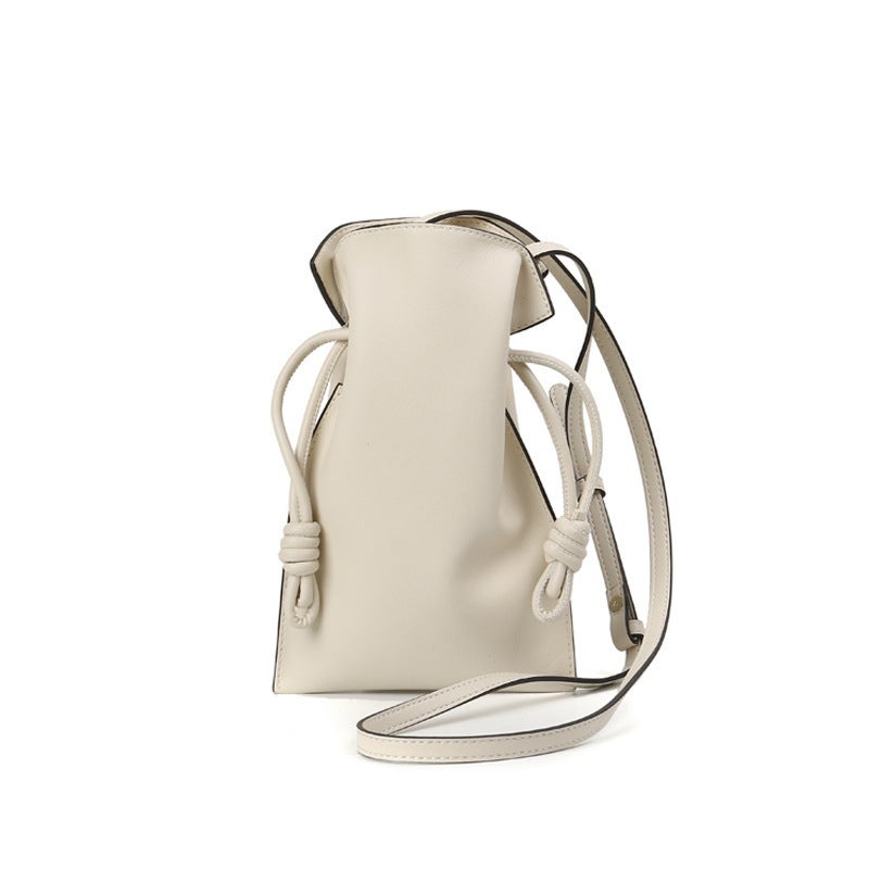 2024 Cowhide Mobile Phone Bag Crossbody Bag Women'S Bag All-Match Practical Soft Cowhide Small Bag Cute Bag - Image 2