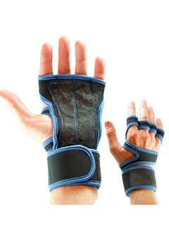 Cycling Gloves Fitness Gloves Weightlifting Gloves Half Finger Gloves With Wrist Guards