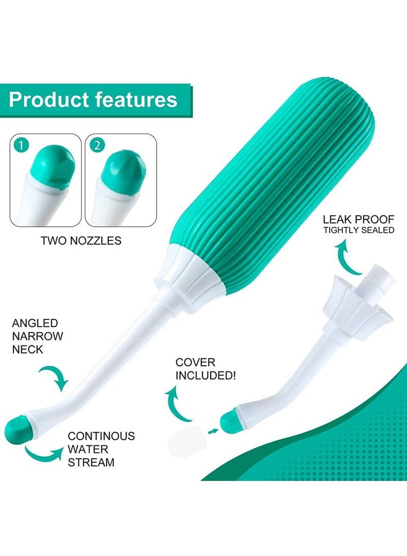 Portable Shattaf Bidet Bottle and Traveling Bidet for Personal Cleansing Use - Include Extended Nozzle - Personal Hygiene Care Toilet Bidet Spray -650ml - Image 3