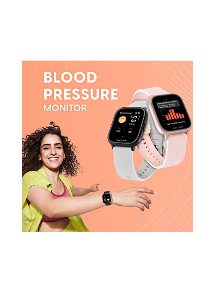 fastrack TITAN Fastrack Reflex Vybe Black Smart Watch HD Display Black - Image 5