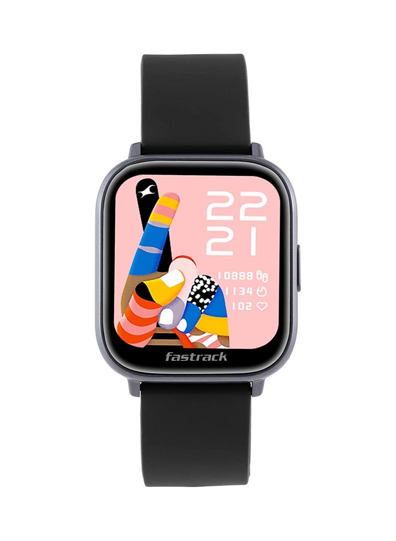 fastrack TITAN Fastrack Reflex Vybe Black Smart Watch HD Display Black - Image 2