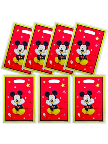 DXRZYS 30Pcs Birthday Party Favors Bags, Goodie Candy Goodie Loot Bags for Kids Birthday Party (red) - Image 5