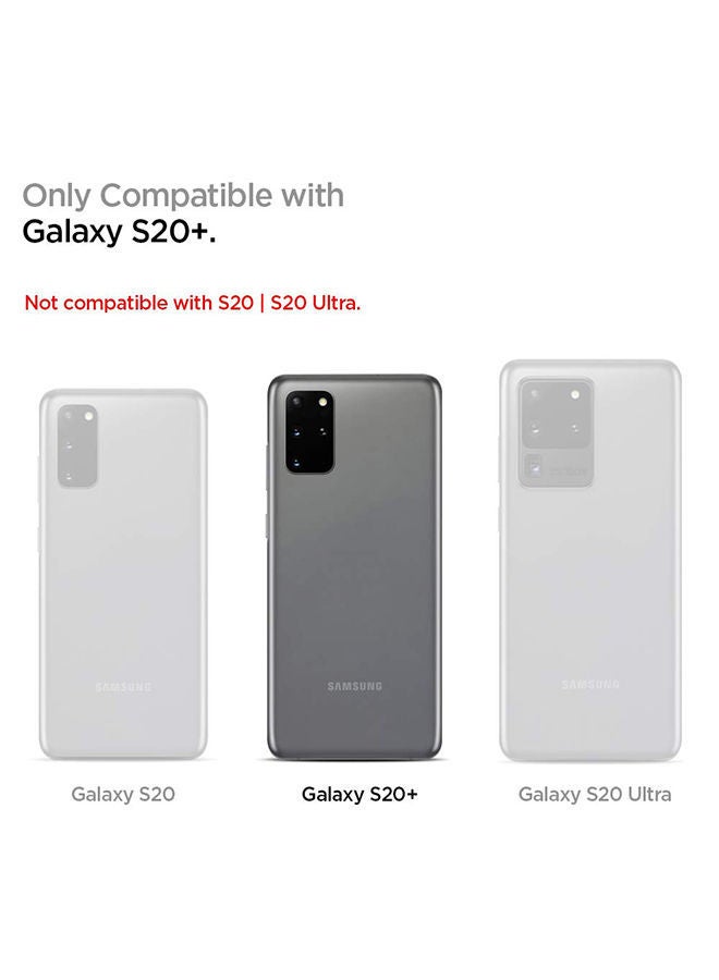 NIBEMINENT Protective Rugged Armor Case For Samsung Galaxy S20 Plus Matte Black - Image 3