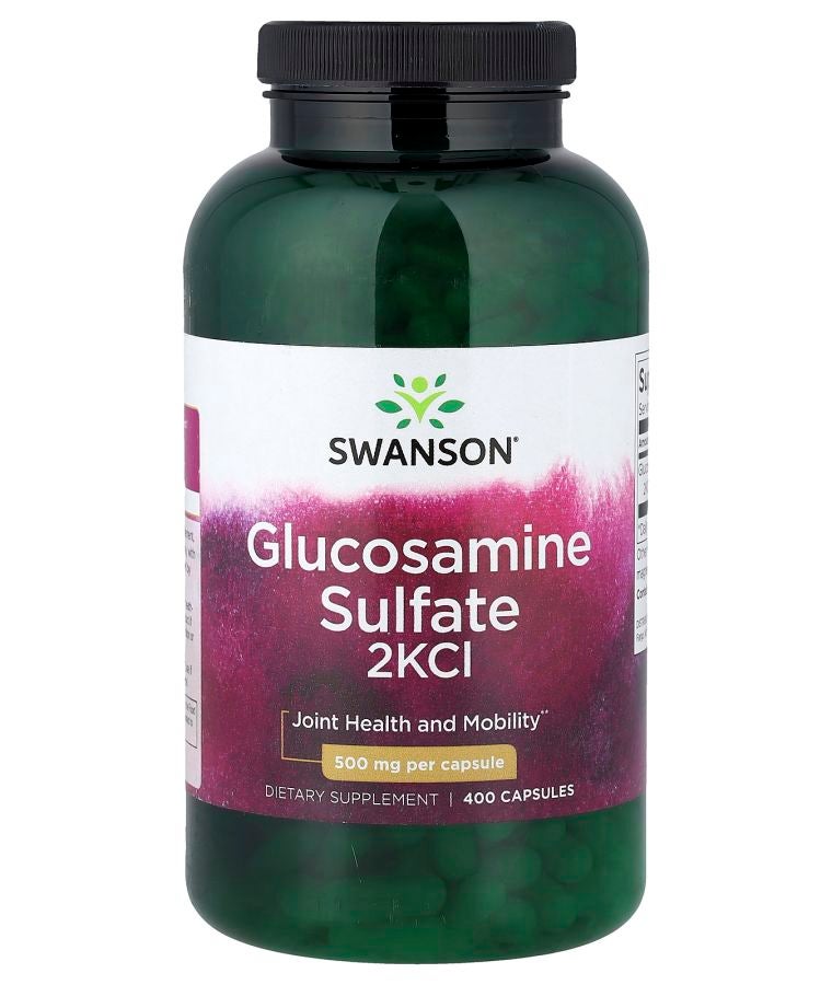SWANSON Glucosamine Sulfate 2KCI 500 mg 400 Capsules