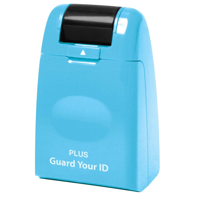 Guard Your ID Identity Protection Stamp Roller Turquoise