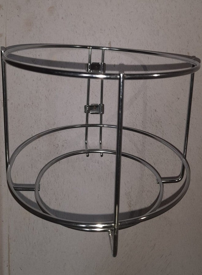 Portible High Grade Stainless Steel Bin Holder Dust Bin Holder Modular Kitchen Fixture (pack of 1). - Image 1