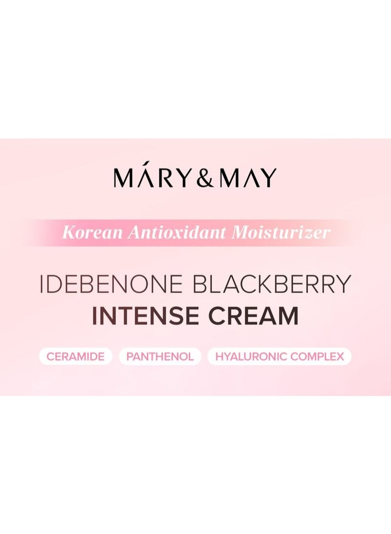 MARY & MAY Mary&May - Idebenone Blackberry Intense Cream 70 gm - Image 2
