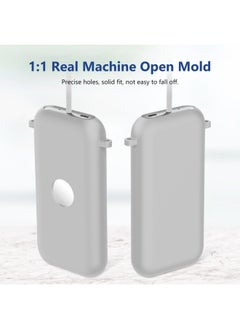 Generic Applicable To For Apple Vision Pro Accessories Power Drop-resistant Portable Washable Silicone All-inclusive Protective Case With Rope-Product Color:Gray  - Image 3