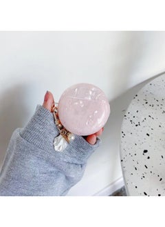 Applicable For HuaweiFreebuds Pro Earphone Case Creative Shell Pattern Soft Case 3/4/6i Wireless Bluetooth Pendant-Color:Shell Pattern + Shell Pendant-pink-Model:FreeBuds Pro3
