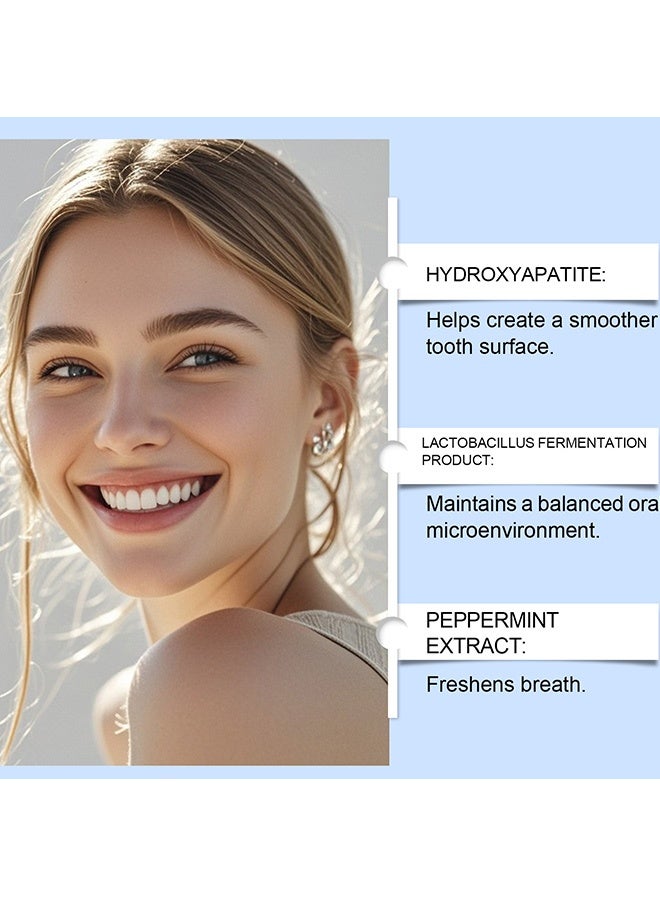 Feimuko Mouth Rinse Tablets Clean Teeth Long-Lasting Freshness | Portable Travel Pack No Need to Rinse Fresh Breath | Post-Meal Oral Care Portable Candy Tablets Suitable for Office and Travel - Image 5