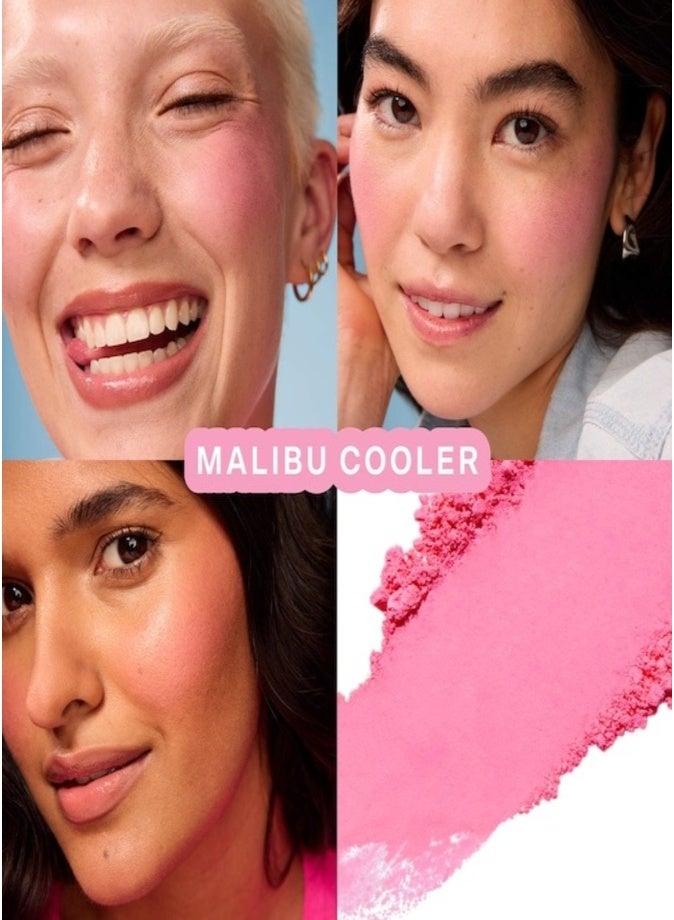Tower 28 GetSet Matte Setting Powder Blush ,   Malibu Cooler 4g – Long-Lasting Shine Control & Natural Finish - Image 3